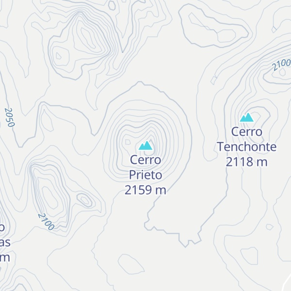 Map of Cerro Prieto