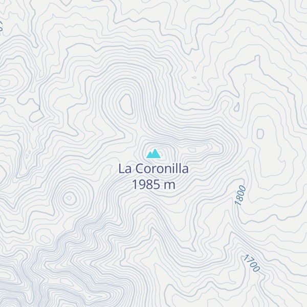Map of La Coronilla
