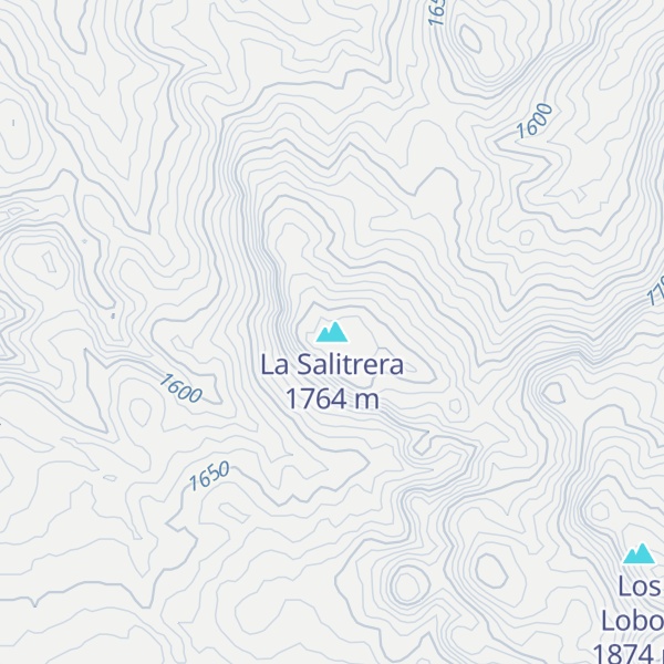 Map of La Salitrera