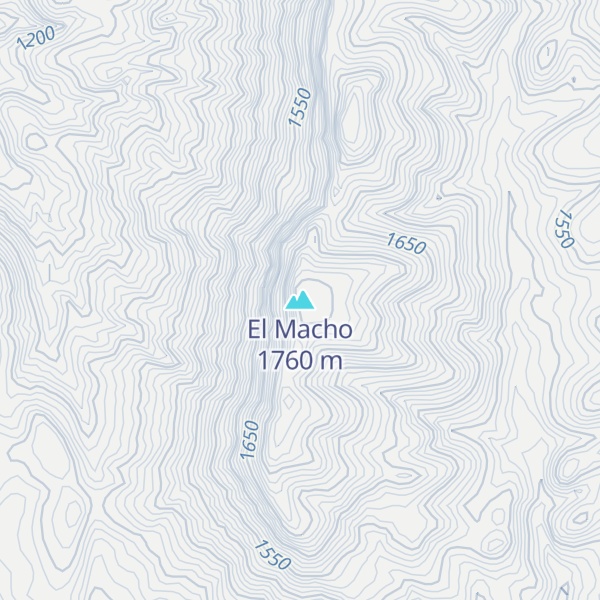 Map of El Macho