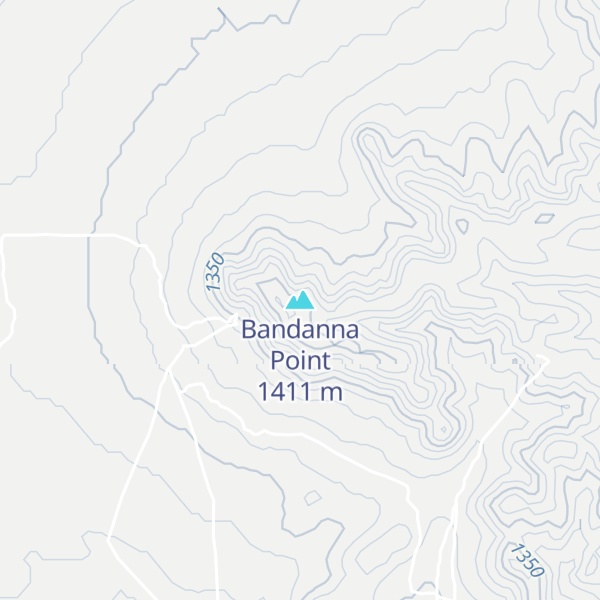 Map of Bandanna Point