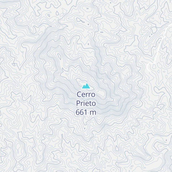 Map of Cerro Prieto