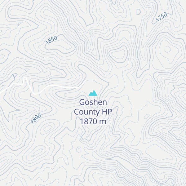Map of Goshen County HP