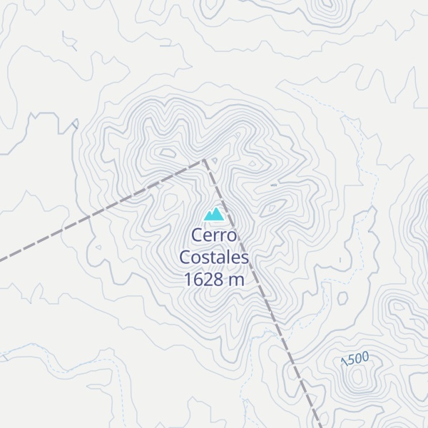 Map of Cerro Costales