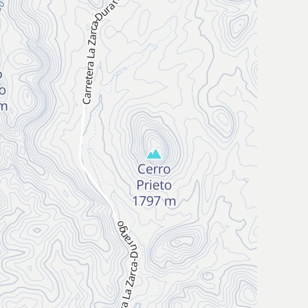 Map of Cerro Prieto