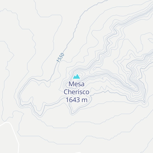 Map of Mesa Cherisco