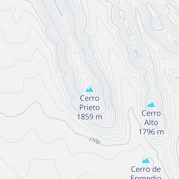 Map of Cerro Prieto