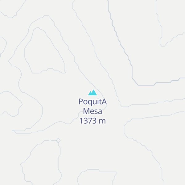 Map of PoquitA Mesa