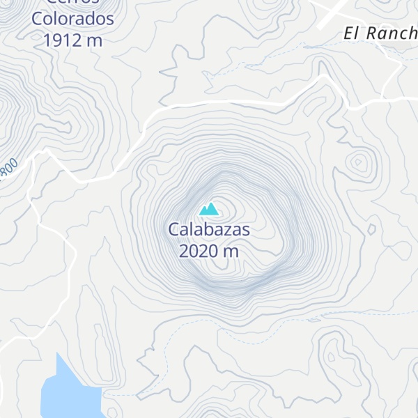 Map of Calabazas