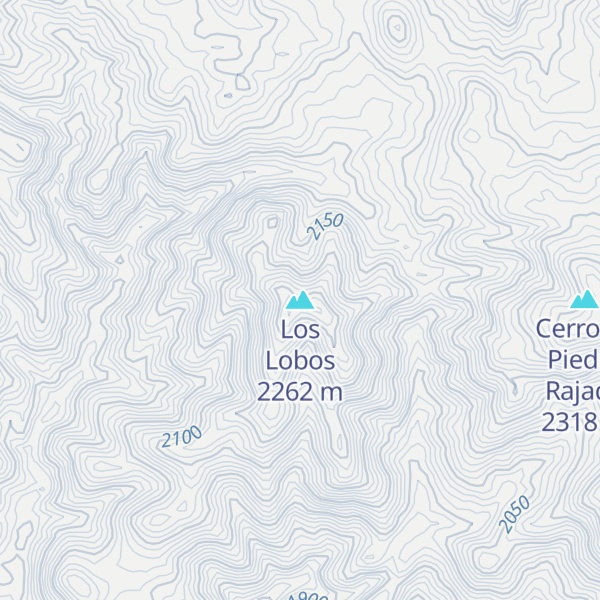 Map of Los Lobos