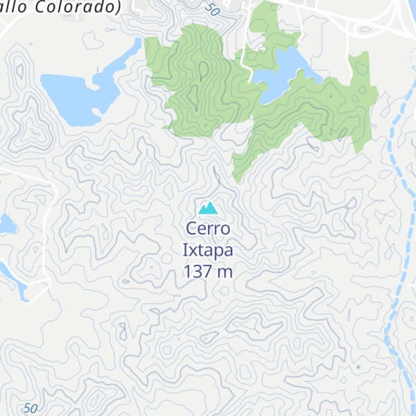 Map of Cerro Ixtapa