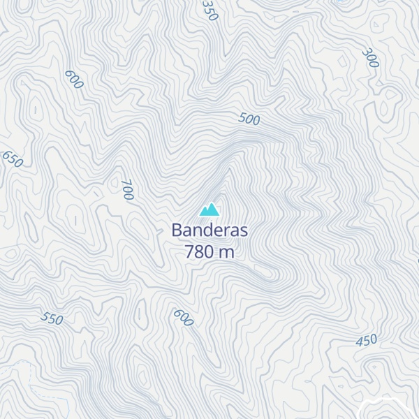 Map of Banderas