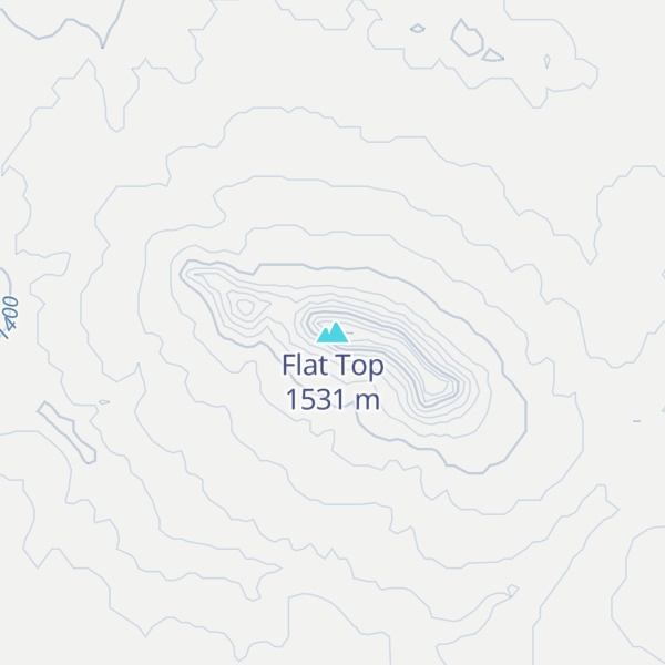 Map of Flat Top