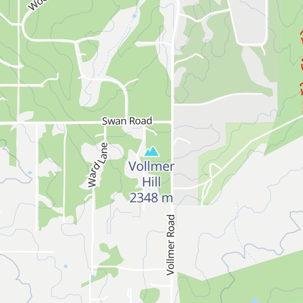 Map of Vollmer Hill