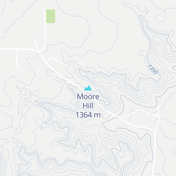 Map of Moore Hill