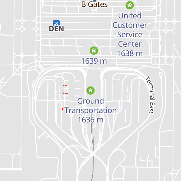 Map of Ground Transportation