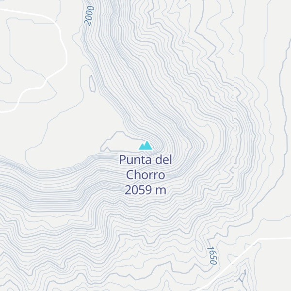 Map of Punta del Chorro