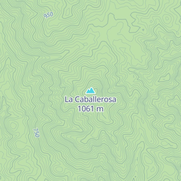 Map of La Caballerosa