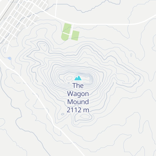 Map of The Wagon Mound