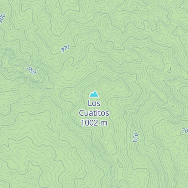 Map of Los Cuatitos