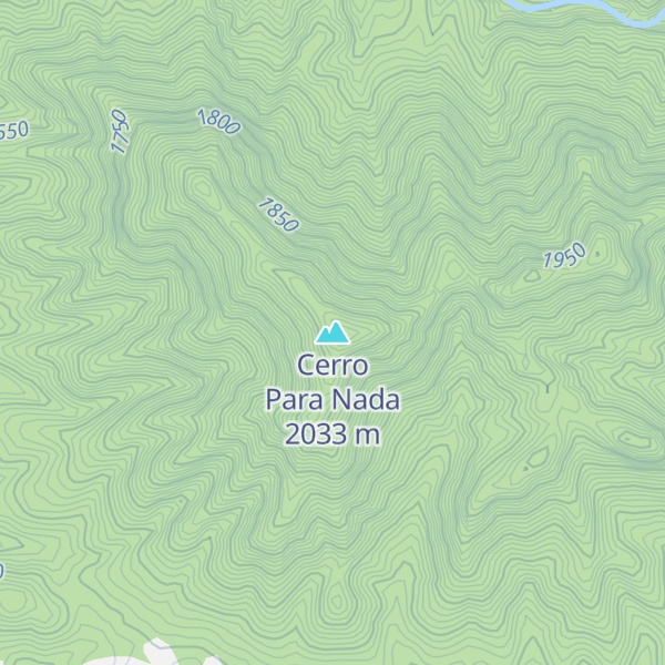 Map of Cerro Para Nada
