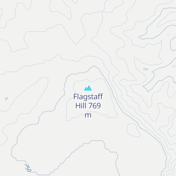 Map of Flagstaff Hill