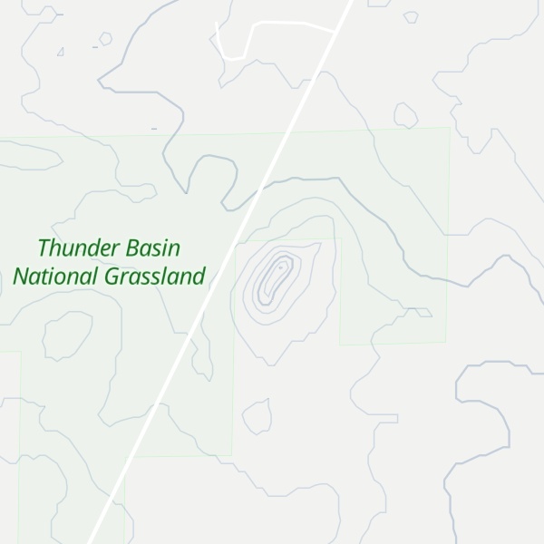 Map of Soda Butte