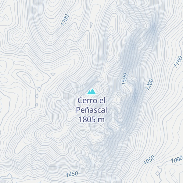 Map of Cerro el Peñascal