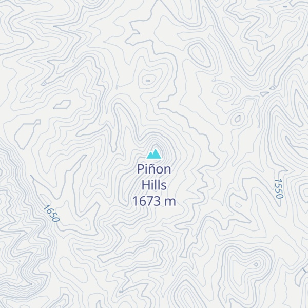 Map of Piñon Hills
