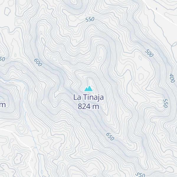 Map of La Tinaja