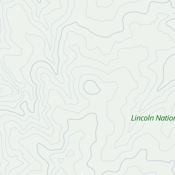 Map of Ares Peak