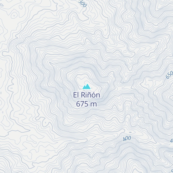 Map of El Riñón