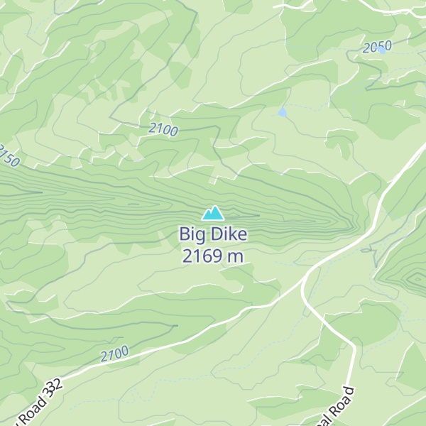 Map of Big Dike