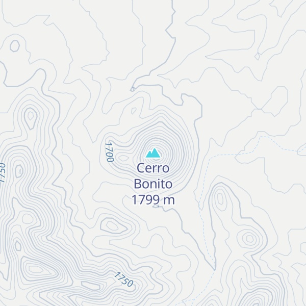 Map of Cerro Bonito