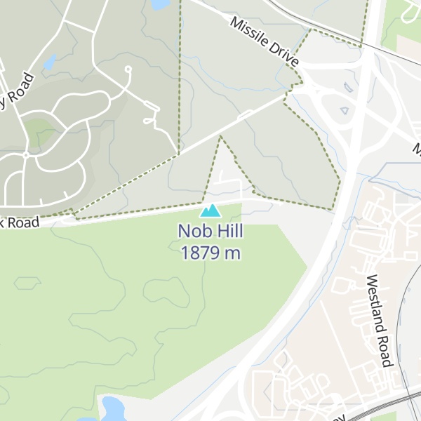 Map of Nob Hill