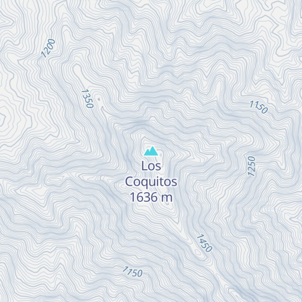 Map of Los Coquitos