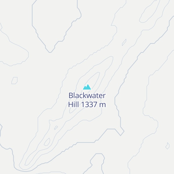 Map of Blackwater Hill