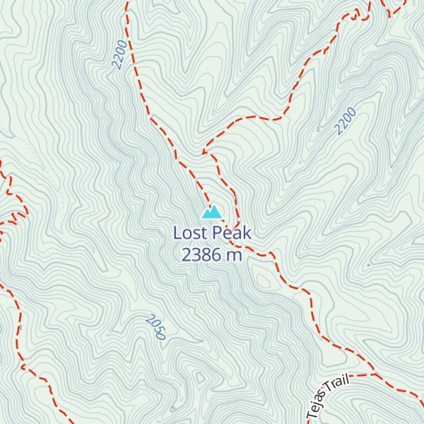 Map of Lost Peak