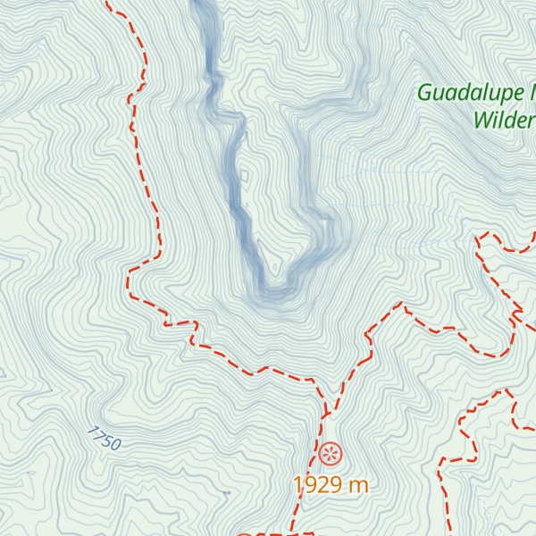 Map of El Capitan