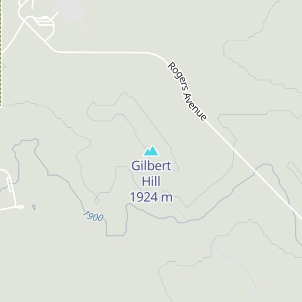 Map of Gilbert Hill