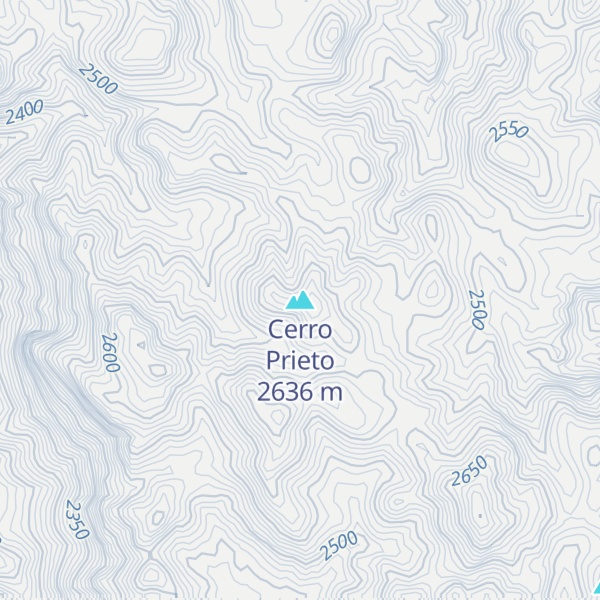 Map of Cerro Prieto
