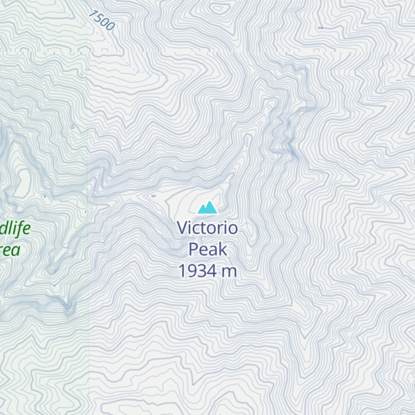 Map of Victorio Peak