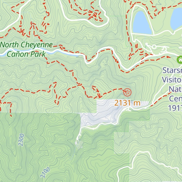 Map of Mount Cutler