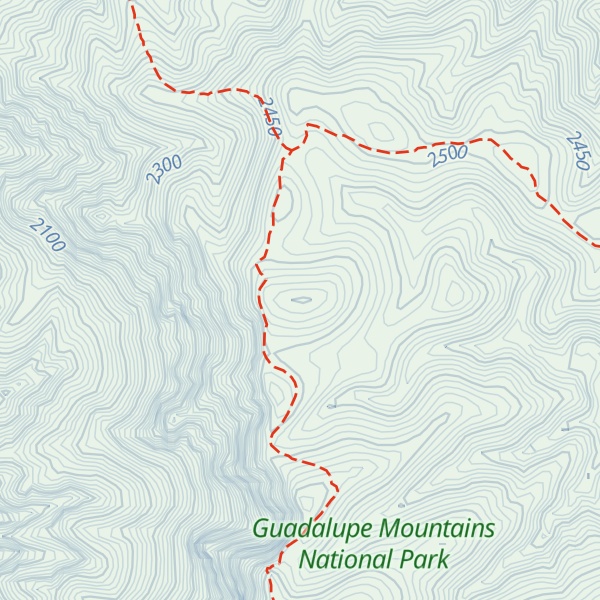Map of Blue Ridge