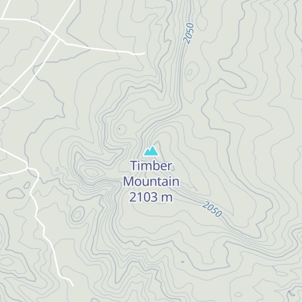 Map of Timber Mountain