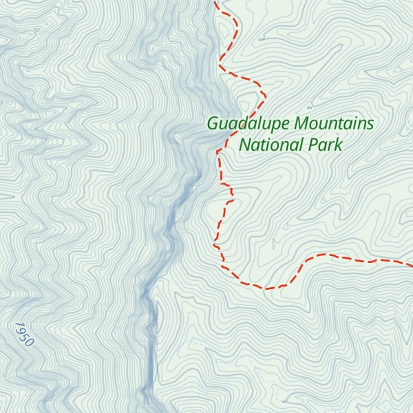 Map of Bush Mountain