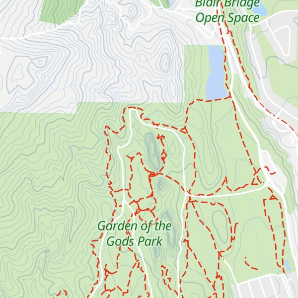 Map of Gate Rock