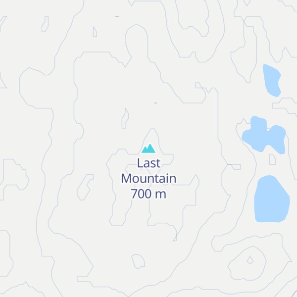 Map of Last Mountain