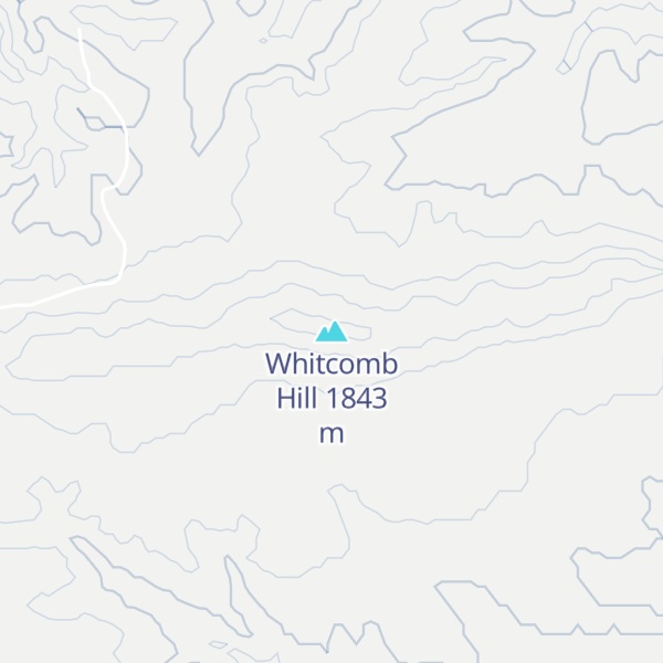 Map of Whitcomb Hill