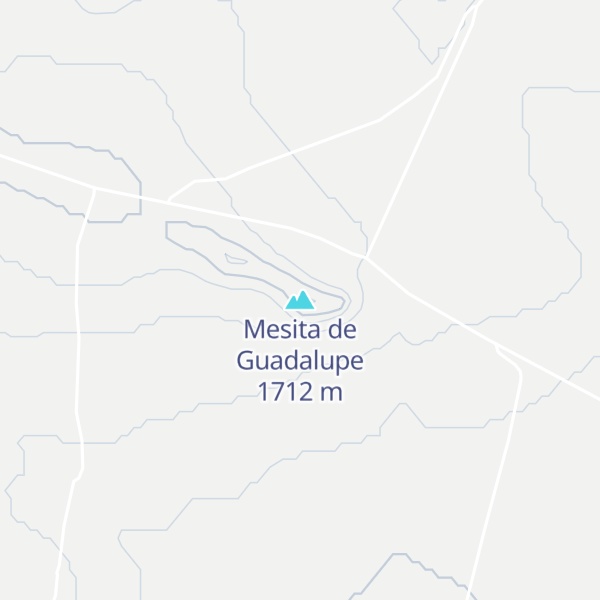 Map of Mesita de Guadalupe